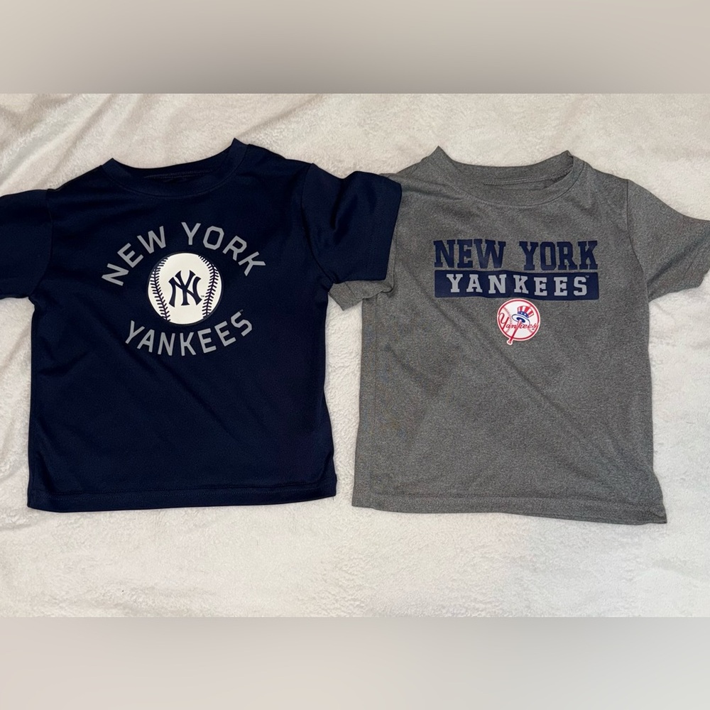 New York Yankees toddler athletic t-shirts